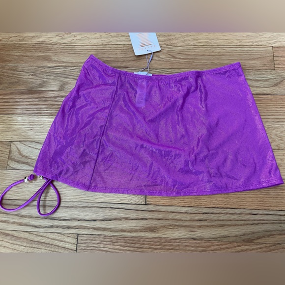Savage X Fenty purple sheer skirt Size medium NWT - Picture 3 of 6